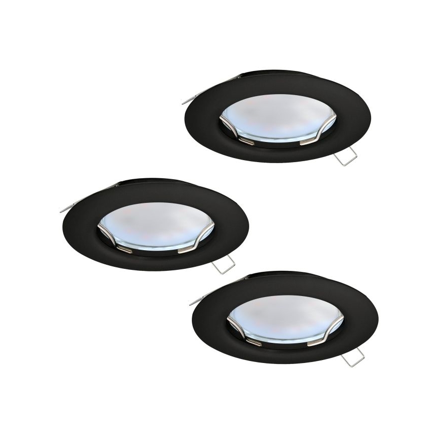 Eglo - ZESTAW 3x LED Oswietlenie wpuszczane PENETO 1xGU10/2,8W/230V