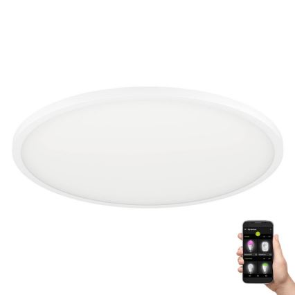 Eglo - LED Plafon ściemnialny LED/33,5W/230V śr. 45 cm biały