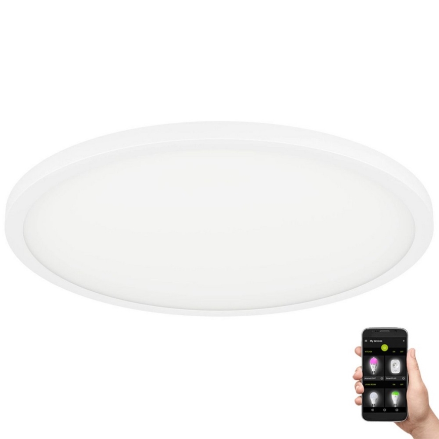 Eglo - LED Plafon ściemnialny LED/41W/230V śr. 60 cm biały