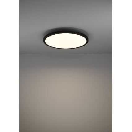 Eglo - LED Plafon ściemnialny LED/33,5W/230V śr. 45 cm czarny