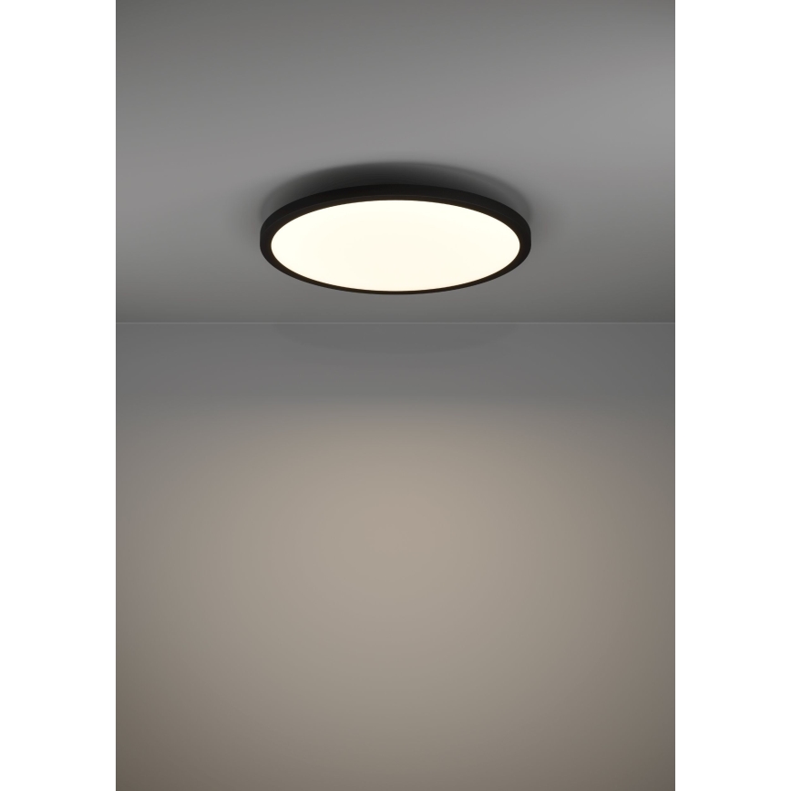 Eglo - LED Plafon ściemnialny LED/33,5W/230V śr. 45 cm czarny