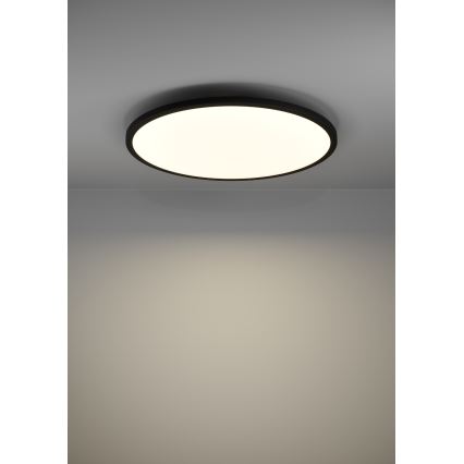 Eglo - LED Plafon ściemnialny LED/41W/230V śr. 60 cm czarny