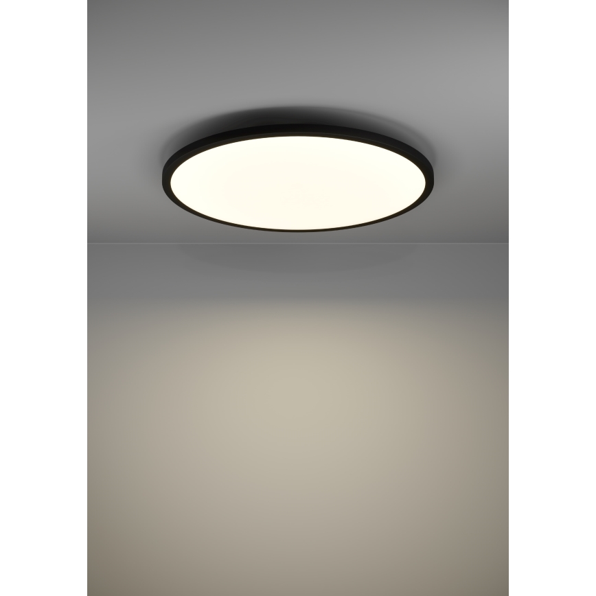 Eglo - LED Plafon ściemnialny LED/41W/230V śr. 60 cm czarny