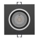 Eglo - LED RGBW Ściemnialna oprawa wpuszczana LED/4,7W/230V czarna