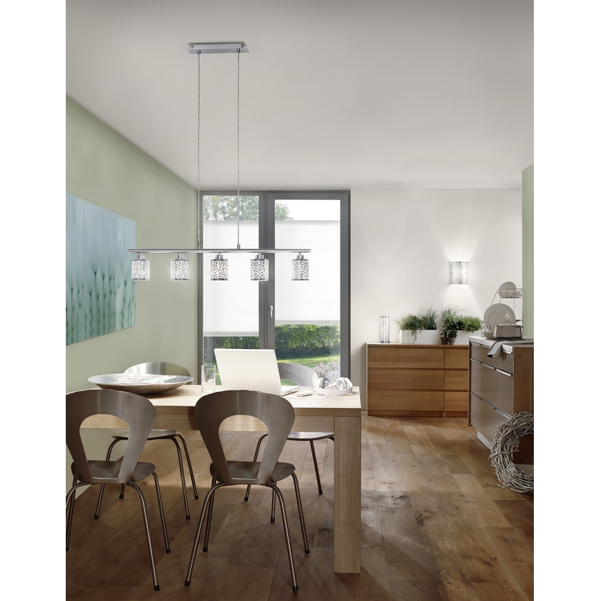 Eglo 90077 - Lampa stołowa ALMERA 1 1xE27/60W/230V