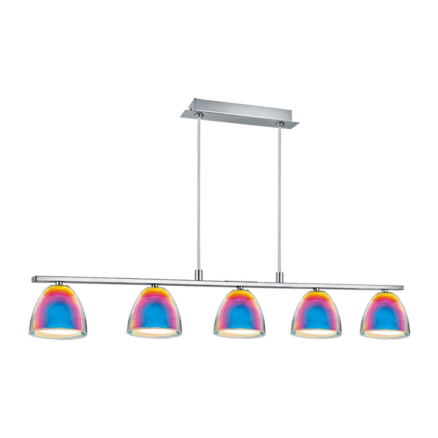 Eglo 90079 - Lampa wisząca ACENTO 5xG9/33W/230V