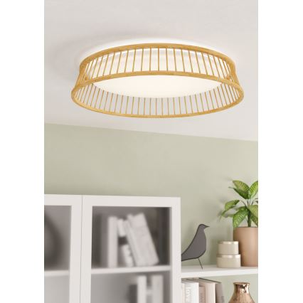 Eglo - LED Plafon LED/20W/230V brązowy