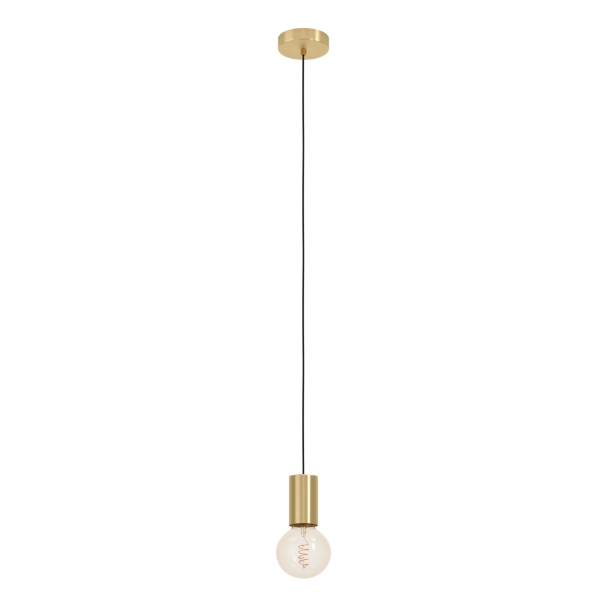 Eglo - Żyrandol na lince 1xE27/40W/230V złoty