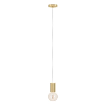 Eglo - Żyrandol na lince 1xE27/40W/230V złoty