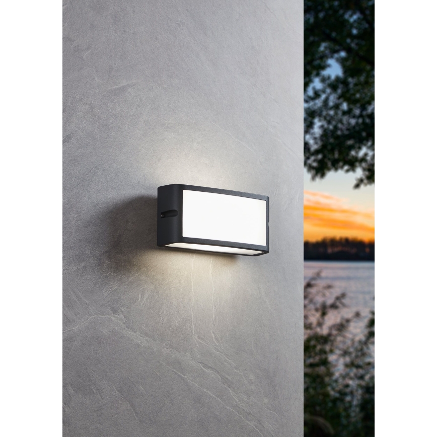 Eglo - LED Kinkiet zewnętrzny LED/10,5W/230V antracyt IP54