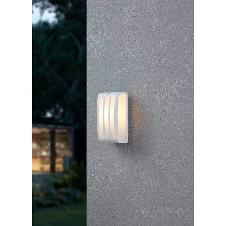 Eglo - Kinkiet zewnętrzny 1xE27/40W/230V biały IP54