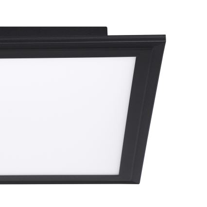 Eglo - LED Plafon LED/14W/230V 30x30 cm czarny