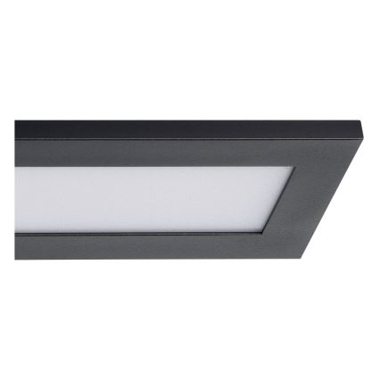 Eglo - LED Plafon LED/38W/230V 120x10 cm czarny