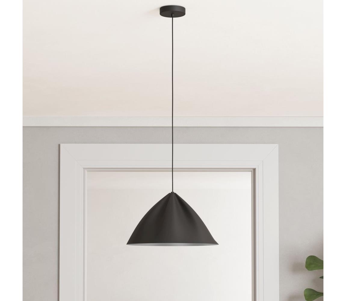 Eglo 900835 - Żyrandol na lince PODERE 1xE27/40W/230V czarny