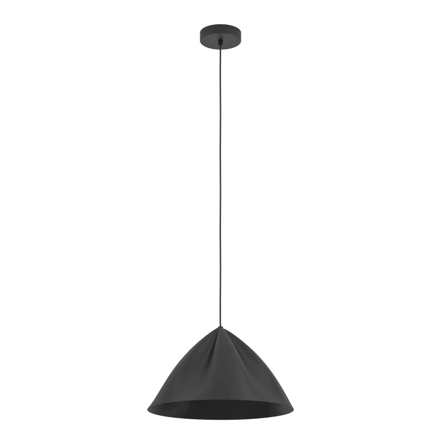 Eglo - Żyrandol na lince 1xE27/40W/230V czarny