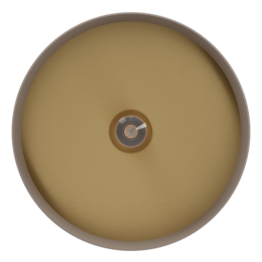 Eglo 900838 - Plafon DUAIA 1xE27/40W/230V brązowy
