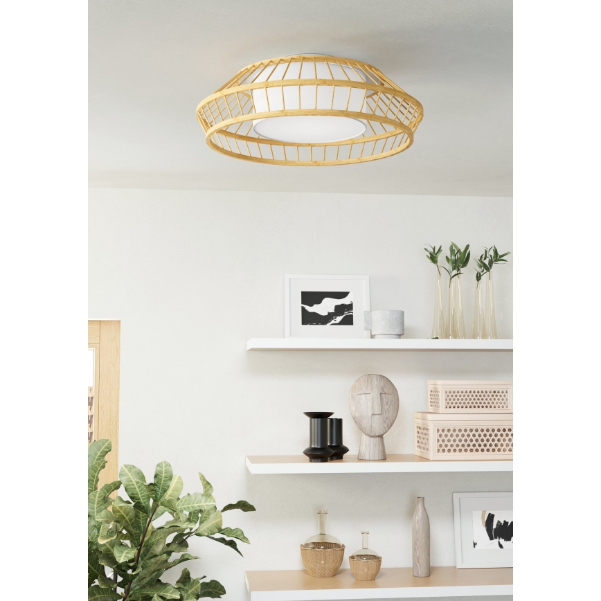 Eglo - Ściemnialna lampa sufitowa RGBW LED/22W/230V 2700-6500K
