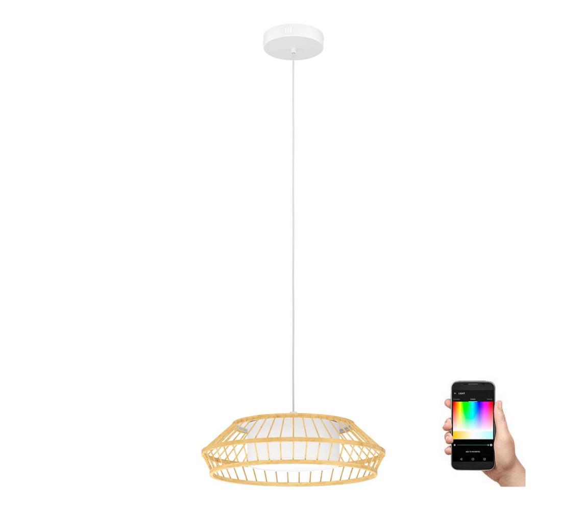 Eglo 900842 - LED RGBW Ściemnialny żyrandol na lince YUKU-Z LED/22W/230V