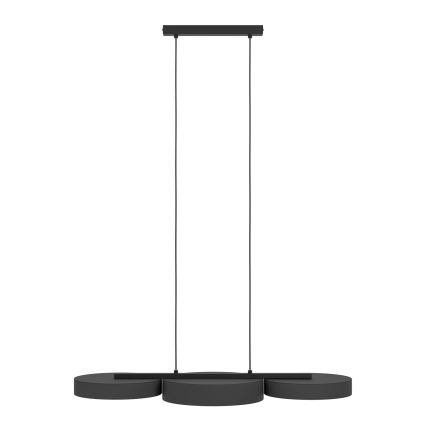 Eglo - LED RGBW Ściemnialny żyrandol na lince 3xLED/7,5W/230V 2700-6500K czarny