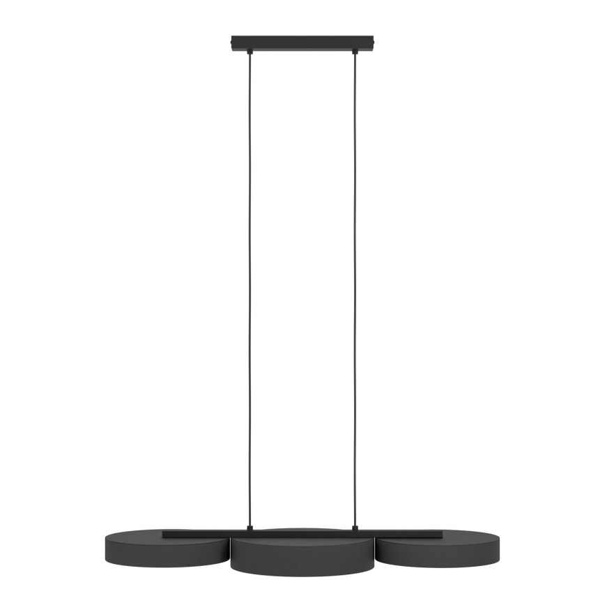 Eglo - LED RGBW Ściemnialny żyrandol na lince 3xLED/7,5W/230V 2700-6500K czarny