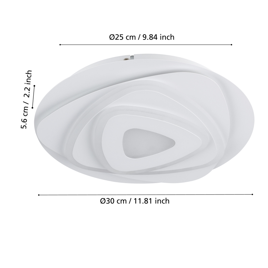 Eglo - LED Plafon LED/14,7W/230V śr. 30 cm