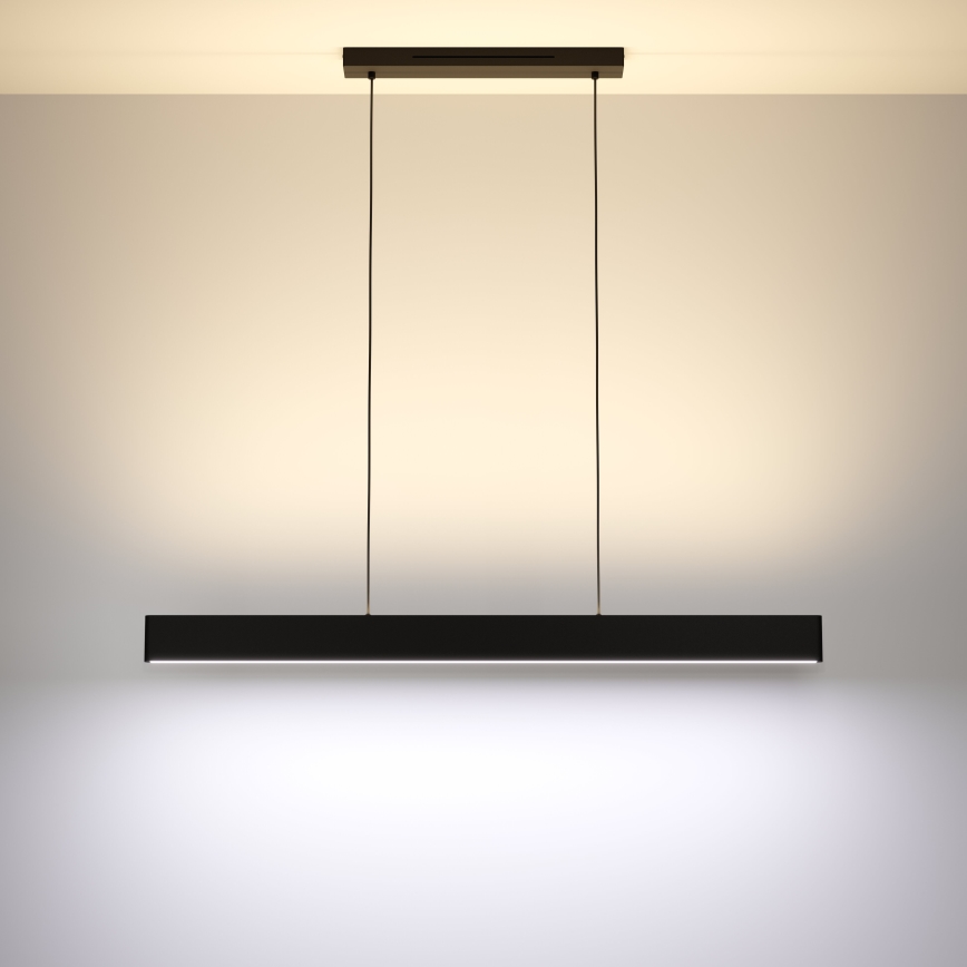 Eglo - LED RGBW Ściemnialny żyrandol na lince LED/38W/230V 2700-6500K czarny
