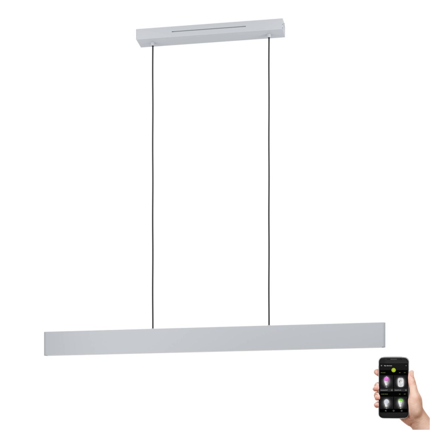 Eglo - LED RGBW Ściemnialny żyrandol na lince LED/38W/230V 2700-6500K biały
