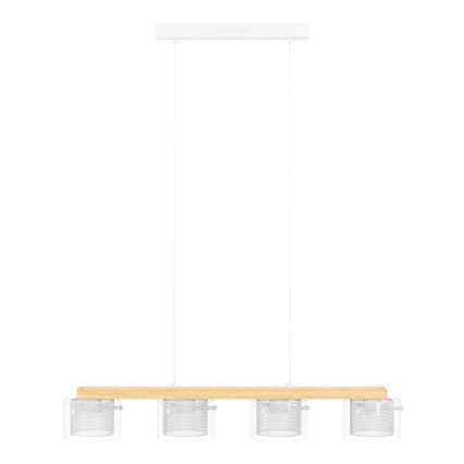 Eglo - LED RGBW Ściemnialny żyrandol na lince 4xLED/3,7W/230V 2700-6500K
