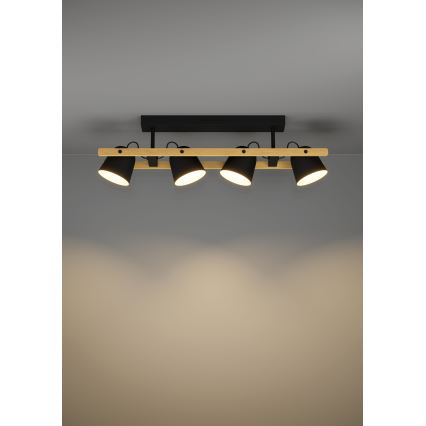 Eglo - LED RGBW Żyrandol natynkowy ściemnialny 4xLED/3,7W/230V 2700-6500K