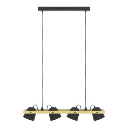 Eglo - LED RGBW Ściemnialny żyrandol na lince 4xLED/3,7W/230V 2700-6500K