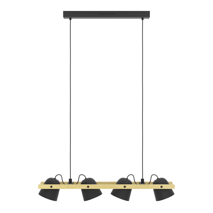 Eglo - LED RGBW Ściemnialny żyrandol na lince 4xLED/3,7W/230V 2700-6500K