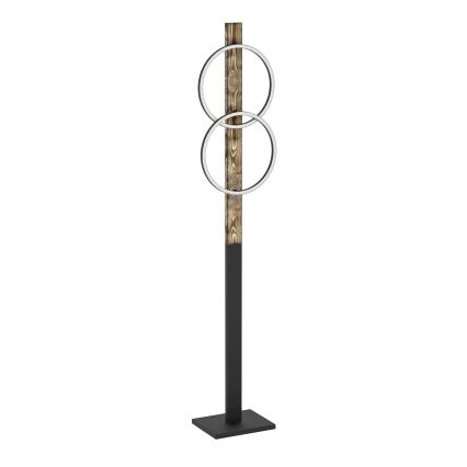 Eglo - LED Lampa podłogowa 2xLED/12W/230V 3000K brązowy/czarny