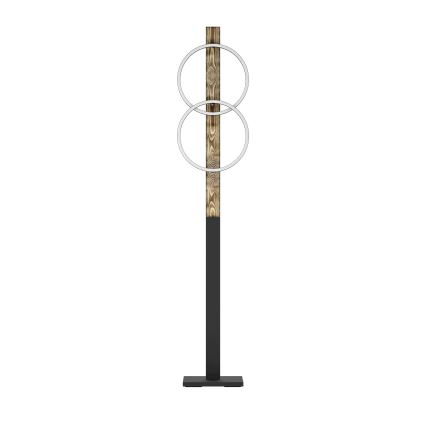 Eglo - LED Lampa podłogowa 2xLED/12W/230V 3000K brązowy/czarny