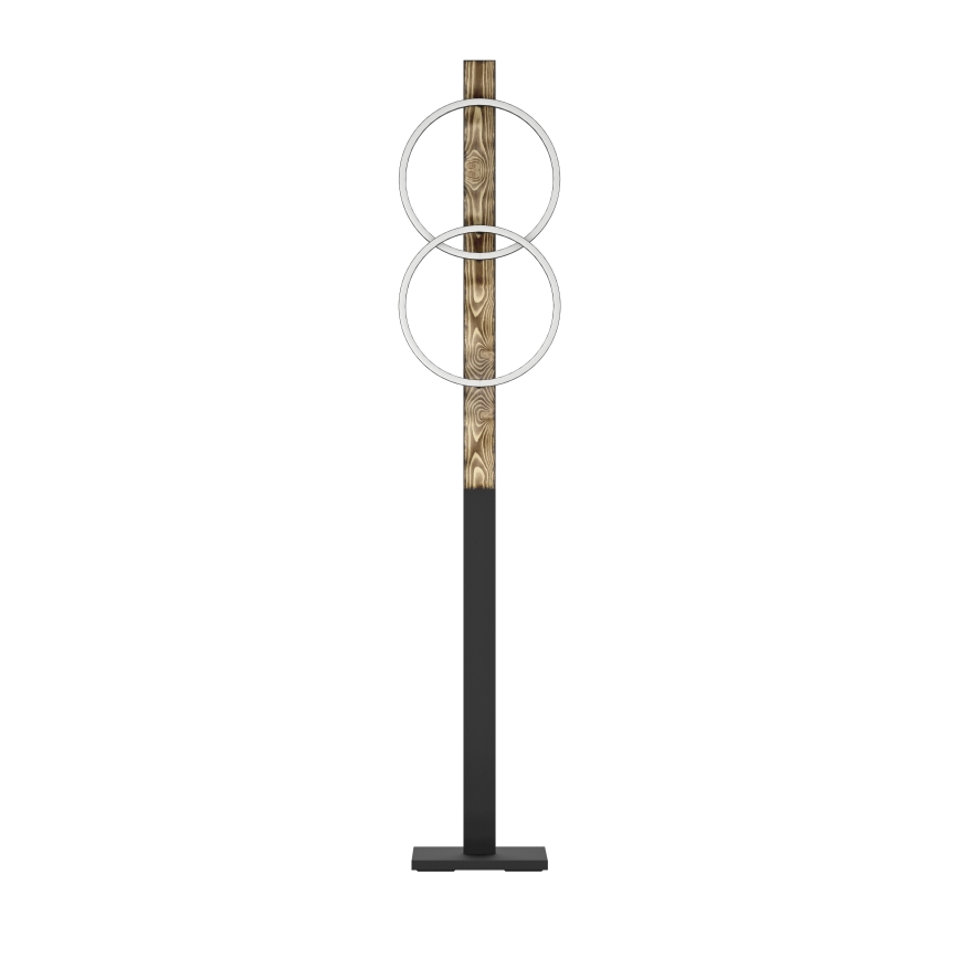 Eglo - LED Lampa podłogowa 2xLED/12W/230V 3000K brązowy/czarny