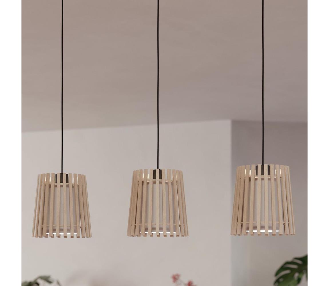 Eglo 900903 - Żyrandol na lince FATTORIA 3xE27/25W/230V