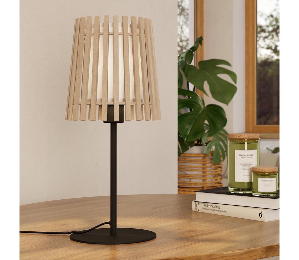 Eglo 900904 - Lampa stołowa FATTORIA 1xE27/25W/230V