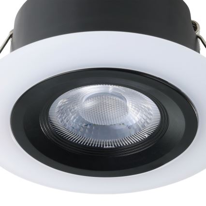 Eglo - Zestaw 3x oprawa sufitowa wpuszczana LED/4,8W/230V czarna