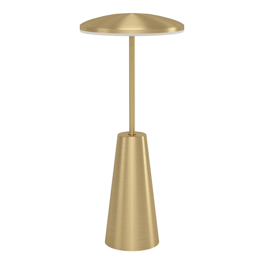 Eglo - LED Ściemnialna dotykowa zewnętrzna lampa LED/2,8W/5V 2400K/3000K/4000K 5200 mAh IP54 złoty
