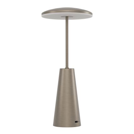 Eglo - LED Ściemnialna dotykowa zewnętrzna lampa LED/2,8W/5V 2400K/3000K/4000K 5200 mAh IP54 beżowy