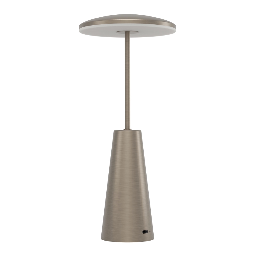 Eglo - LED Ściemnialna dotykowa zewnętrzna lampa LED/2,8W/5V 2400K/3000K/4000K 5200 mAh IP54 beżowy
