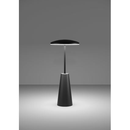 Eglo - LED Ściemnialna dotykowa zewnętrzna lampa LED/2,8W/5V 2400K/3000K/4000K 5200 mAh IP54 czarny