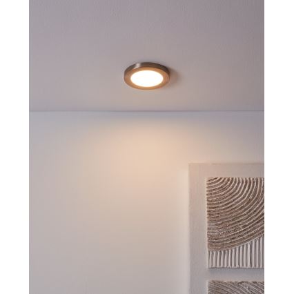 Eglo - LED Oprawa wpuszczana LED/5,5W/230V 3000K matowy chrom