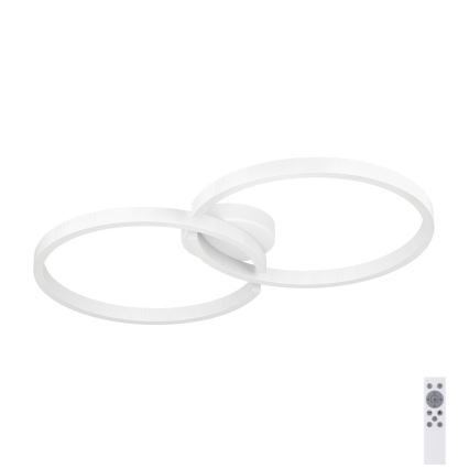Eglo 900954 - LED RGBW Ściemnialny plafon LED/19,5W/230V 2700-6500K biały + pilot zdalnego sterowania