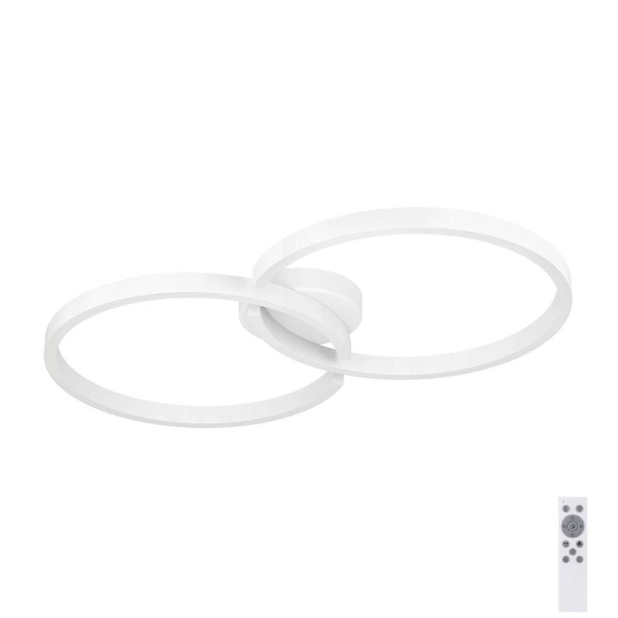 Eglo 900954 - LED RGBW Ściemnialny plafon LED/19,5W/230V 2700-6500K biały + pilot zdalnego sterowania