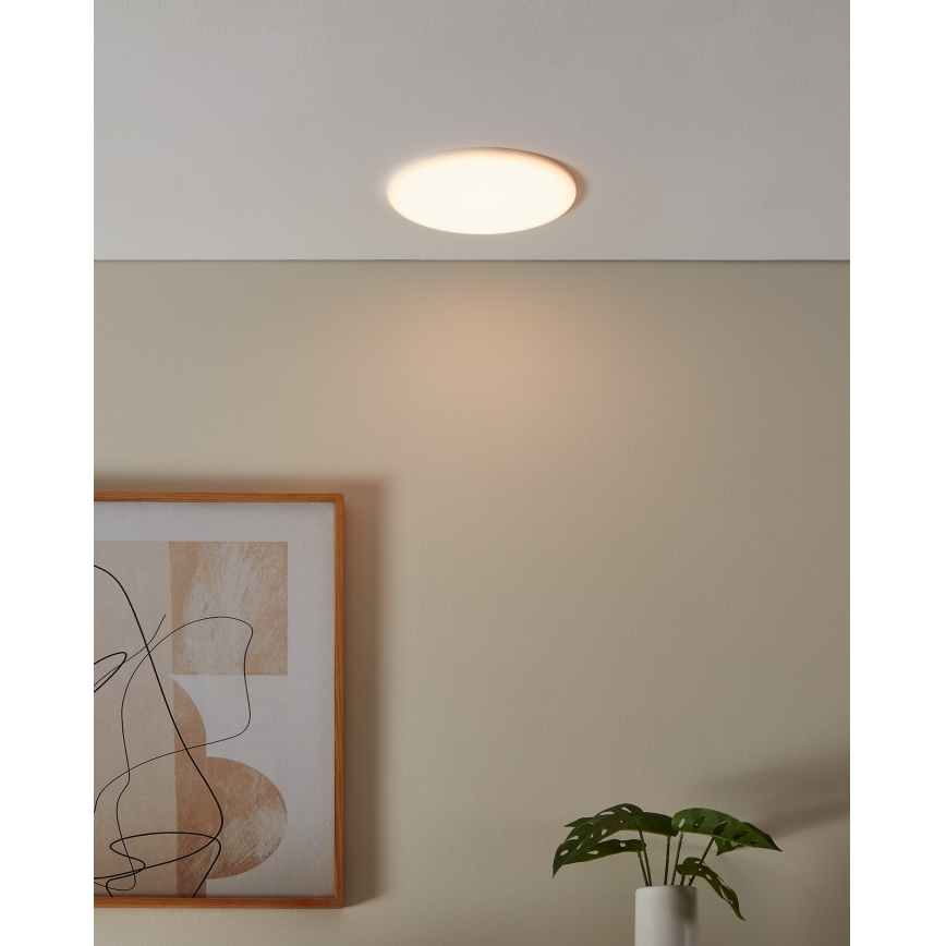 Eglo - LED Łazienkowa oprawa wpuszczana LED/18W/230V śr. 21,5 cm IP65