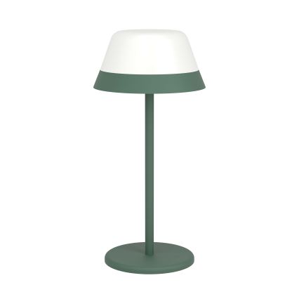 Eglo - LED RGBW Ściemnialna dotykowa zewnętrzny lampa 2w1 LED/1,5W/5V 2600 mAh IP54 zielony
