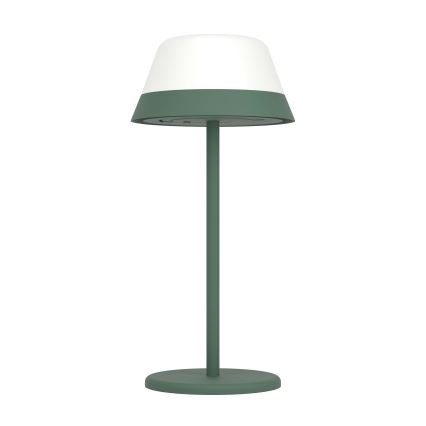 Eglo - LED RGBW Ściemnialna dotykowa zewnętrzny lampa 2w1 LED/1,5W/5V 2600 mAh IP54 zielony