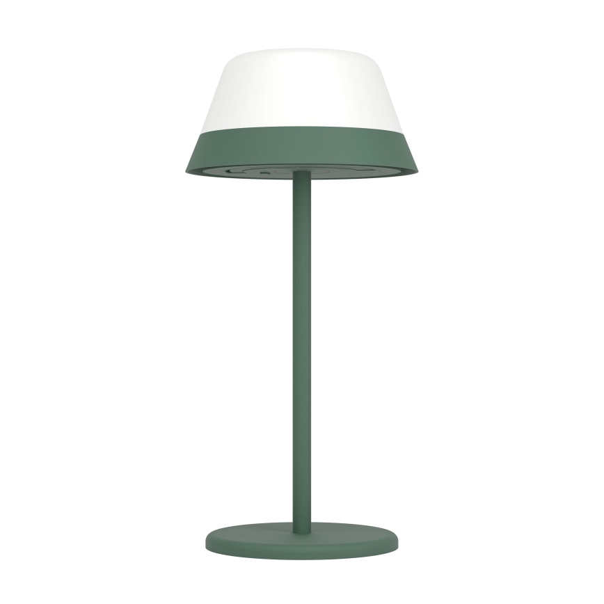 Eglo - LED RGBW Ściemnialna dotykowa zewnętrzny lampa 2w1 LED/1,5W/5V 2600 mAh IP54 zielony