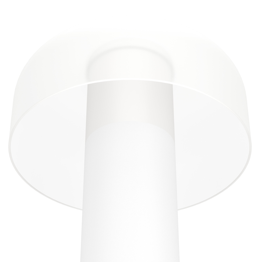 Eglo - LED Ściemnialna dotykowa zewnętrzna lampa LED/2,25W/5V 2400-4000K 5200 mAh IP44 biały