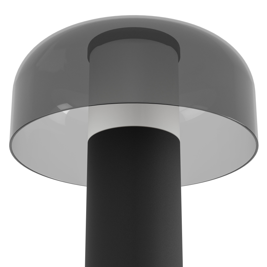 Eglo - LED Ściemnialna dotykowa zewnętrzna lampa LED/2,25W/5V 2400-4000K 5200 mAh IP44 czarny